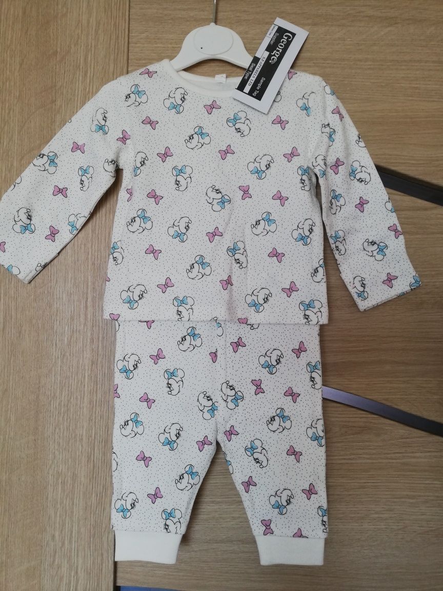 Komplet dla dziewczynki, komplet niemowlęcy, bluzka i spodnie,56-62 cm