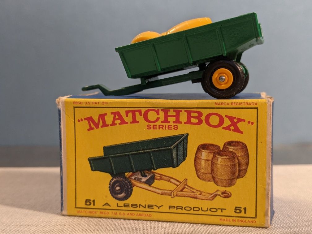 Matchbox regular wheels 51 Trailer