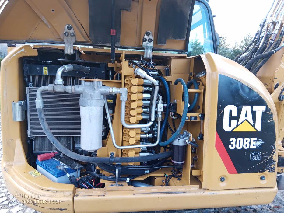 Minikoparka CAT 308 E2CR, 2015 r.