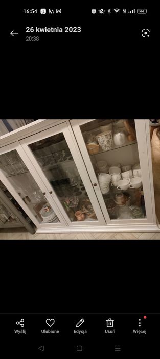 Gablota witryna przepiękna stylowa