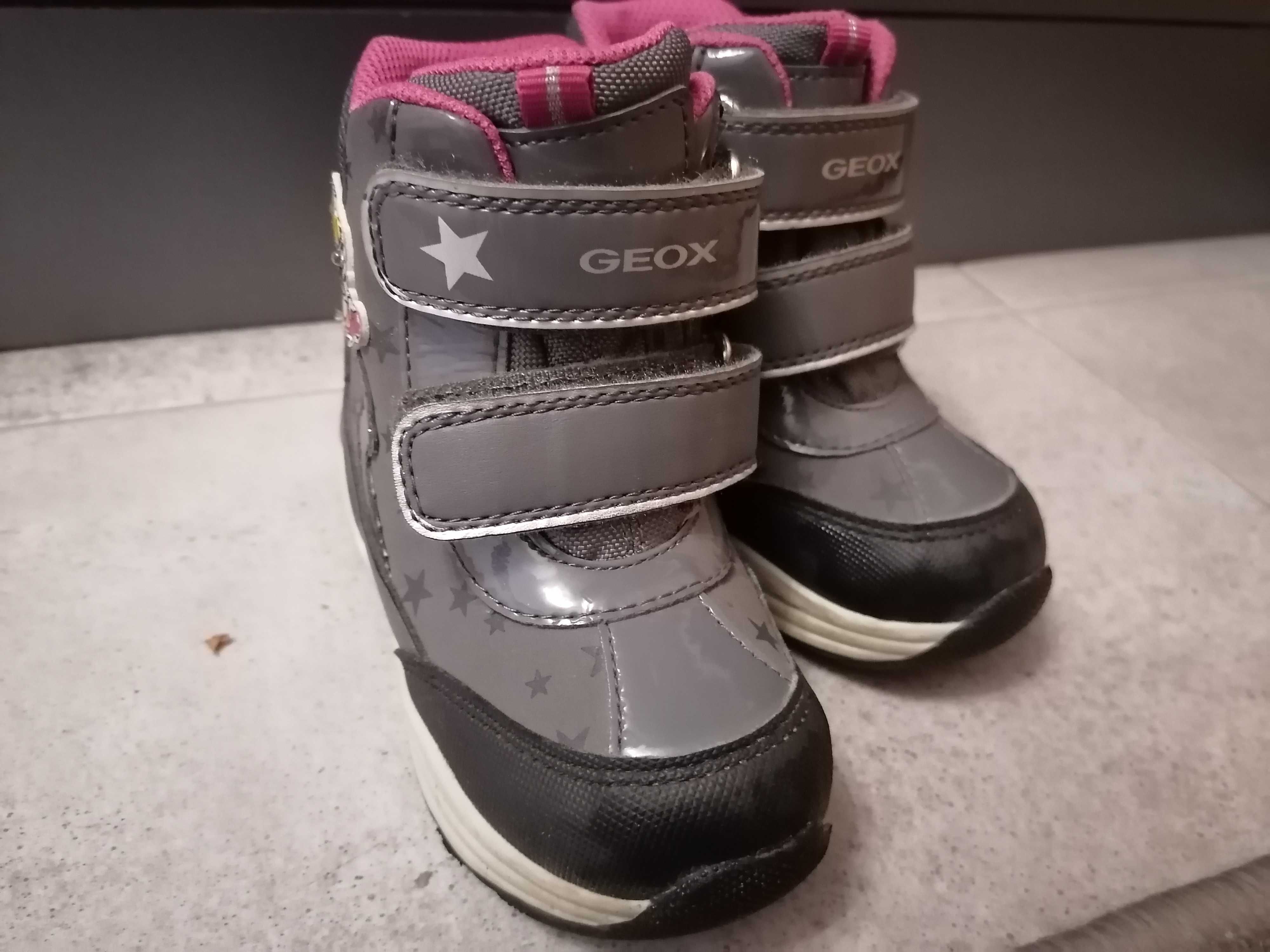 Geox buty zimowe śniegowce dla dziewczynki rozmiar 23