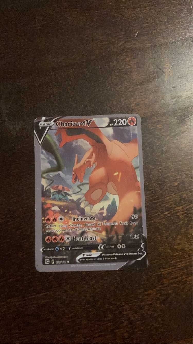 CHARIZARD V (BRS154/172) Brilliant Stars