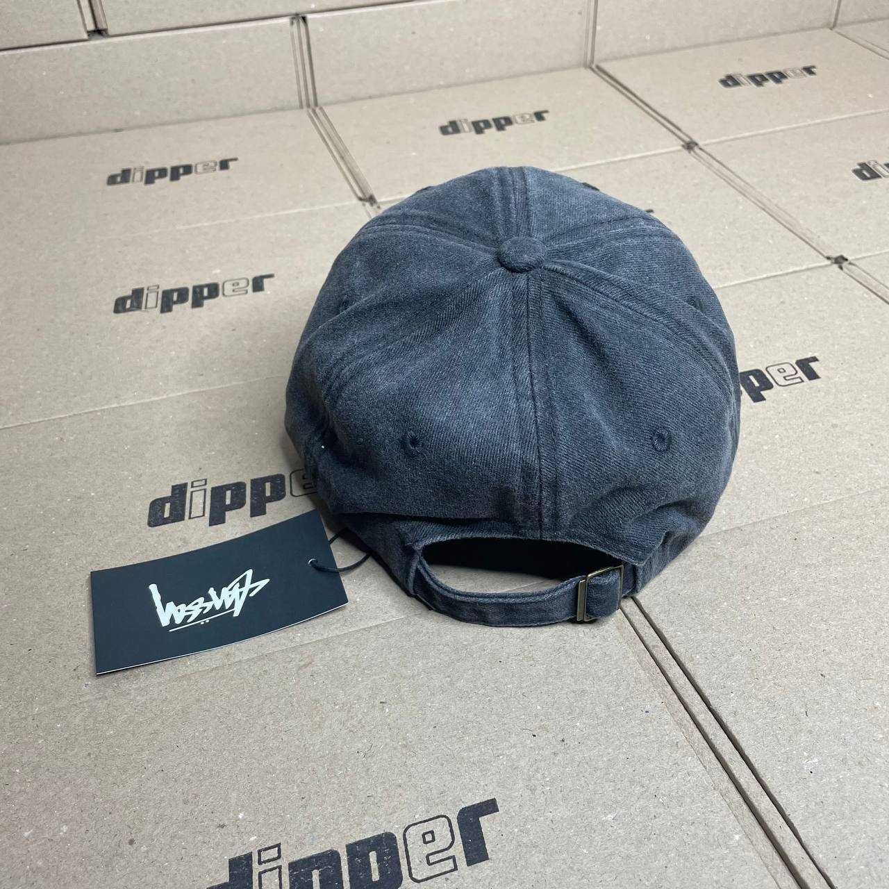 Кепка бейсболка Stussy (сіра, чорна, рожева, бордова) джинсова унісекс