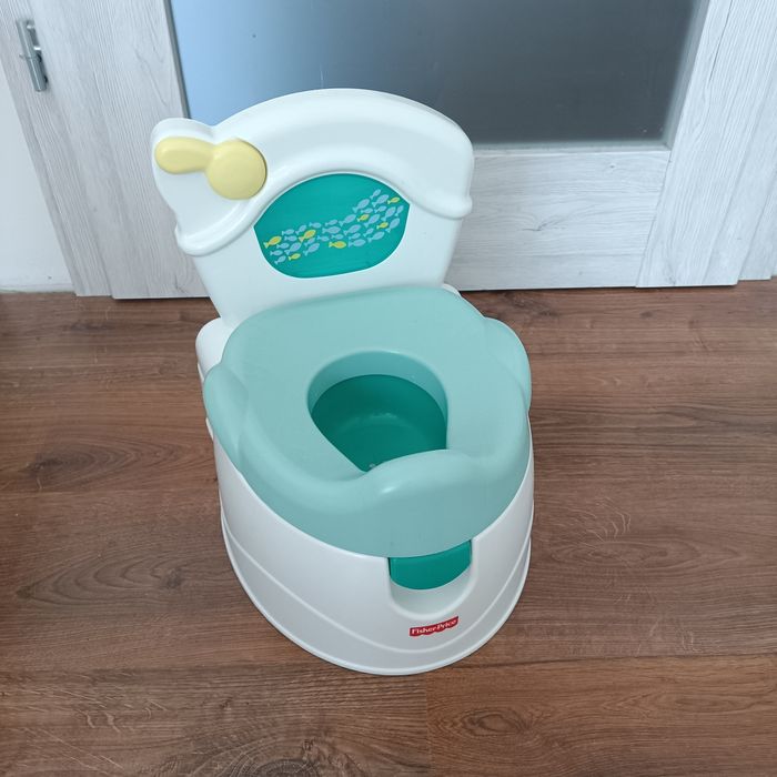 Fischer Price grający i świecący nocnik, wydaje dźwięki