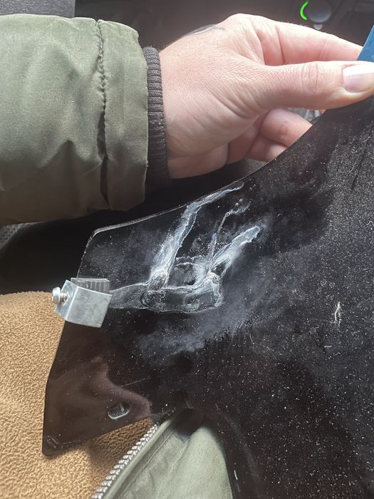 Дефлектор капота мухобойка Chevrolet Aveo T250