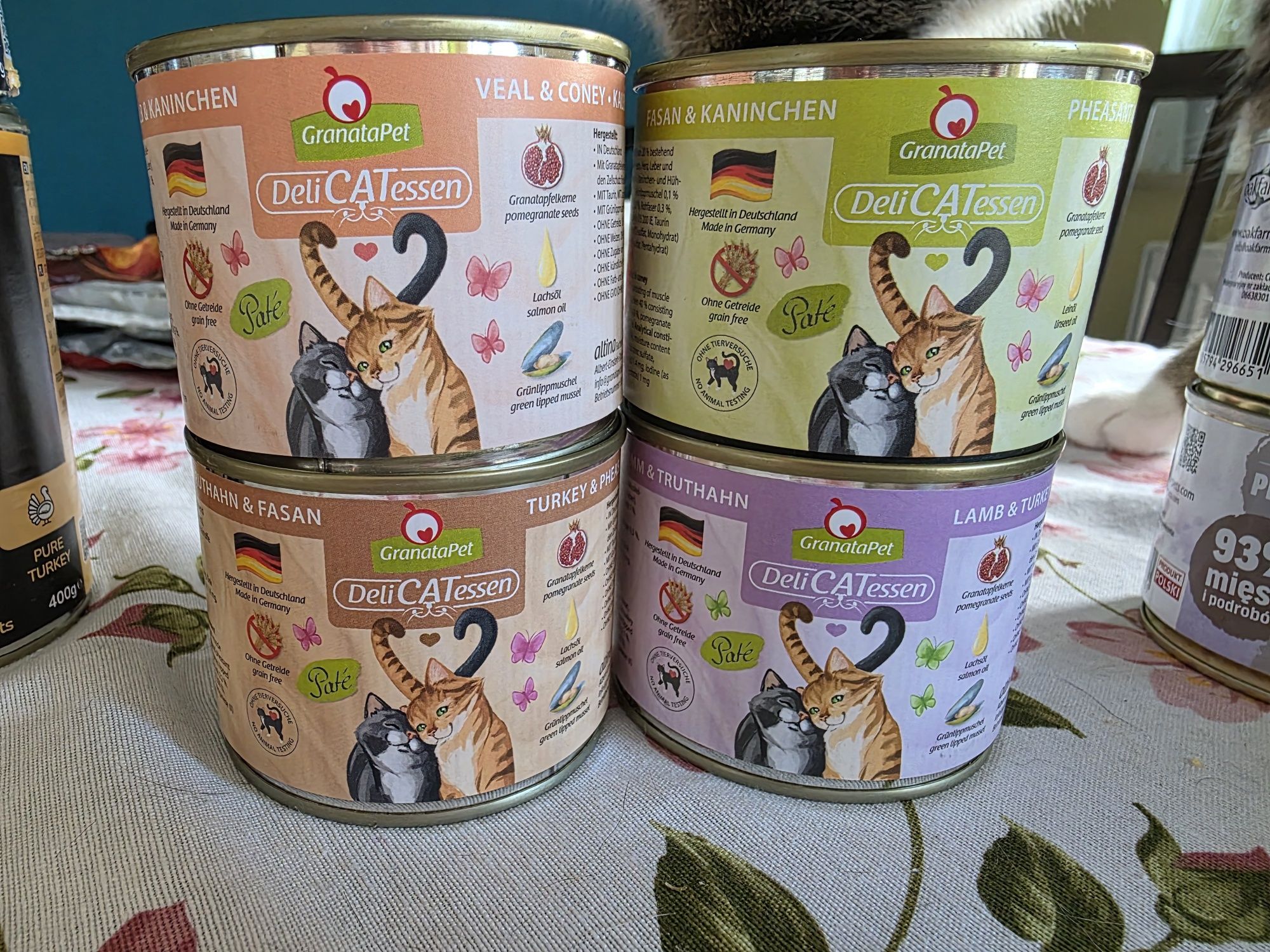 Karma dla kota LOVCAT, GranataPet, Oakfarm,  Feringa