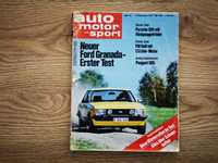 Czasopismo Auto Motor und Sport z listopada 1977 roku (j. niemiecki)