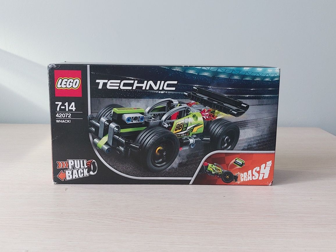 Klocki Lego Technic 42072 Żółta wyścigówka