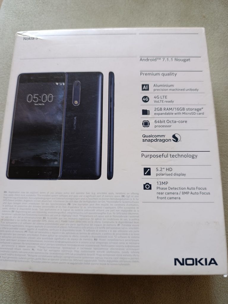 Телефон Nokia 5 Цвет бронза