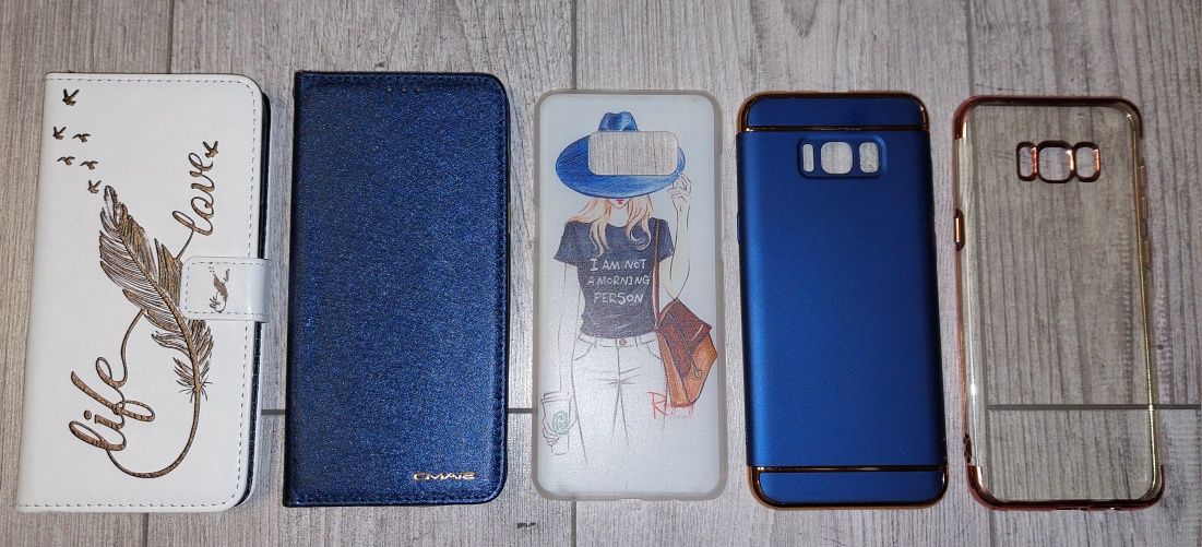 Etui pokrowiec Samsung S8 +  5 sztuk lub pojedynczo