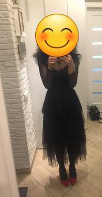 Чорна сукня в стилі Wednesday,  s розмір