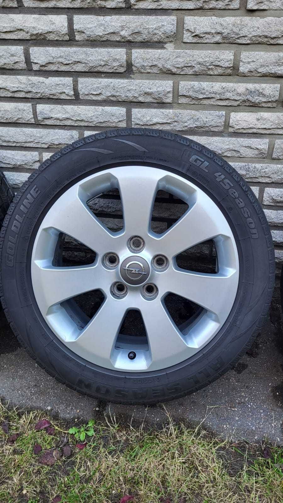 Felgi aluminiowe Opel 17 " plus opony wielosezon