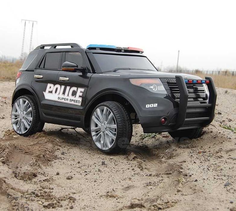 Radiowóz FORD INTERCEPTOR Policja Straż Pożarna Auto Akumulator DZIECI