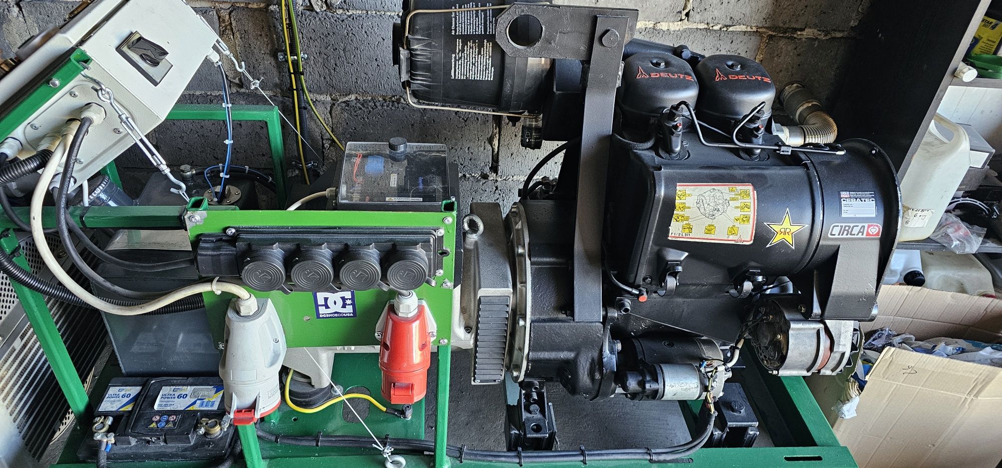 Agregat prądotwórczy 13 KVA Deutz f2l511