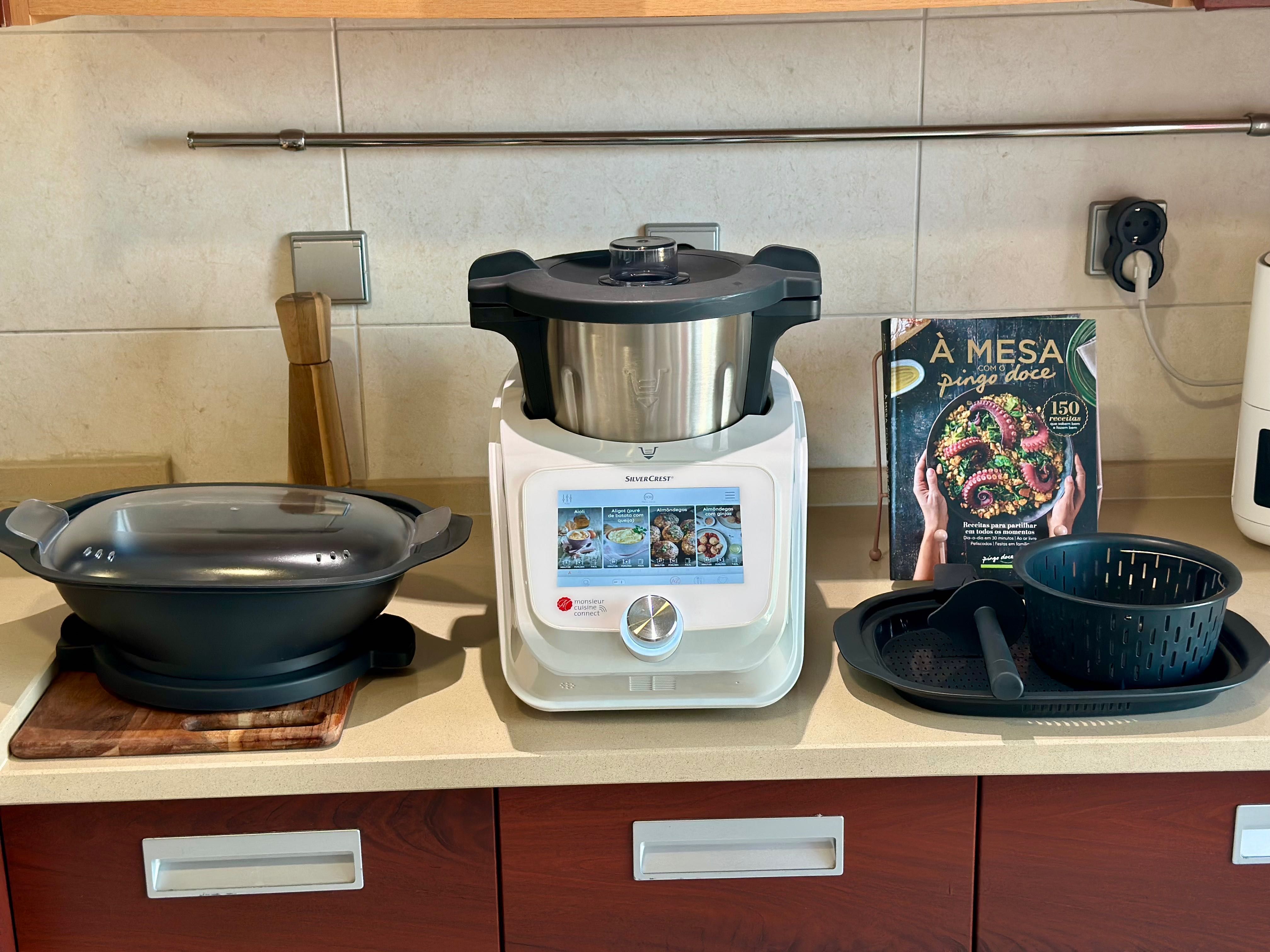Monsieur Cuisine Connect – Robot de Cozinha 4.5L, 1000W, Ecrã 8”