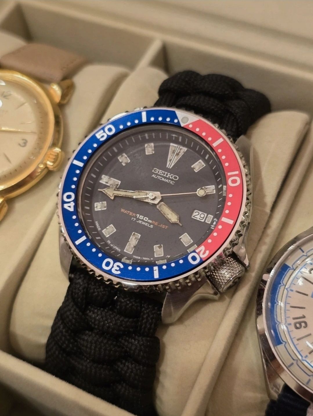 Zegarek Seiko 7002 pre-SKX 007 Diver Nurek