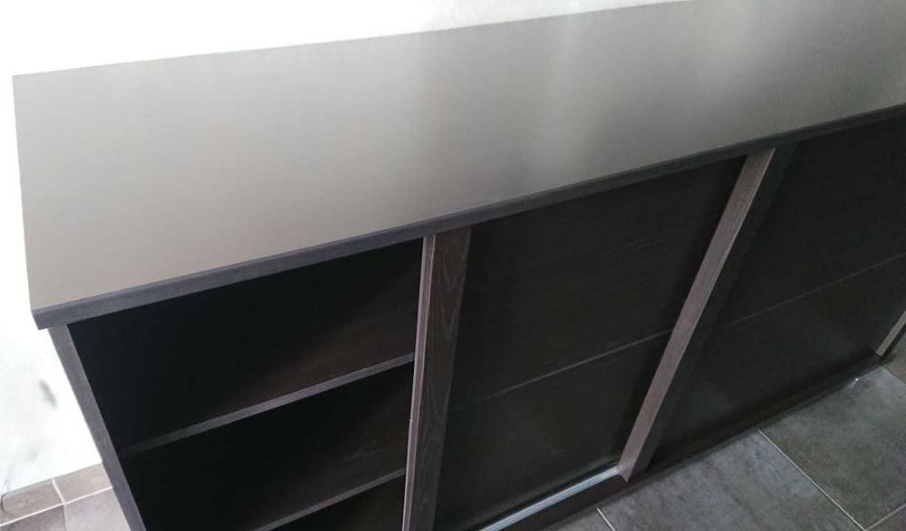 Conjunto de Sala (wengue / bege)