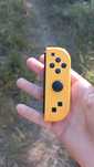 Правый джойкон для Nintendo switch v1 жёлтый