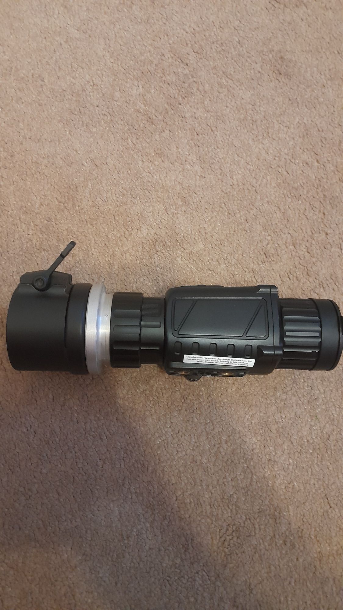 Теплоприціл теплонасадка  HikMicro thunder tе19  з прицільною сіткою