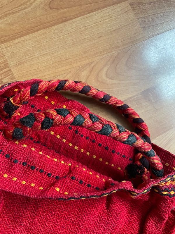 Torba worek vintage z lat 70-80 po babci