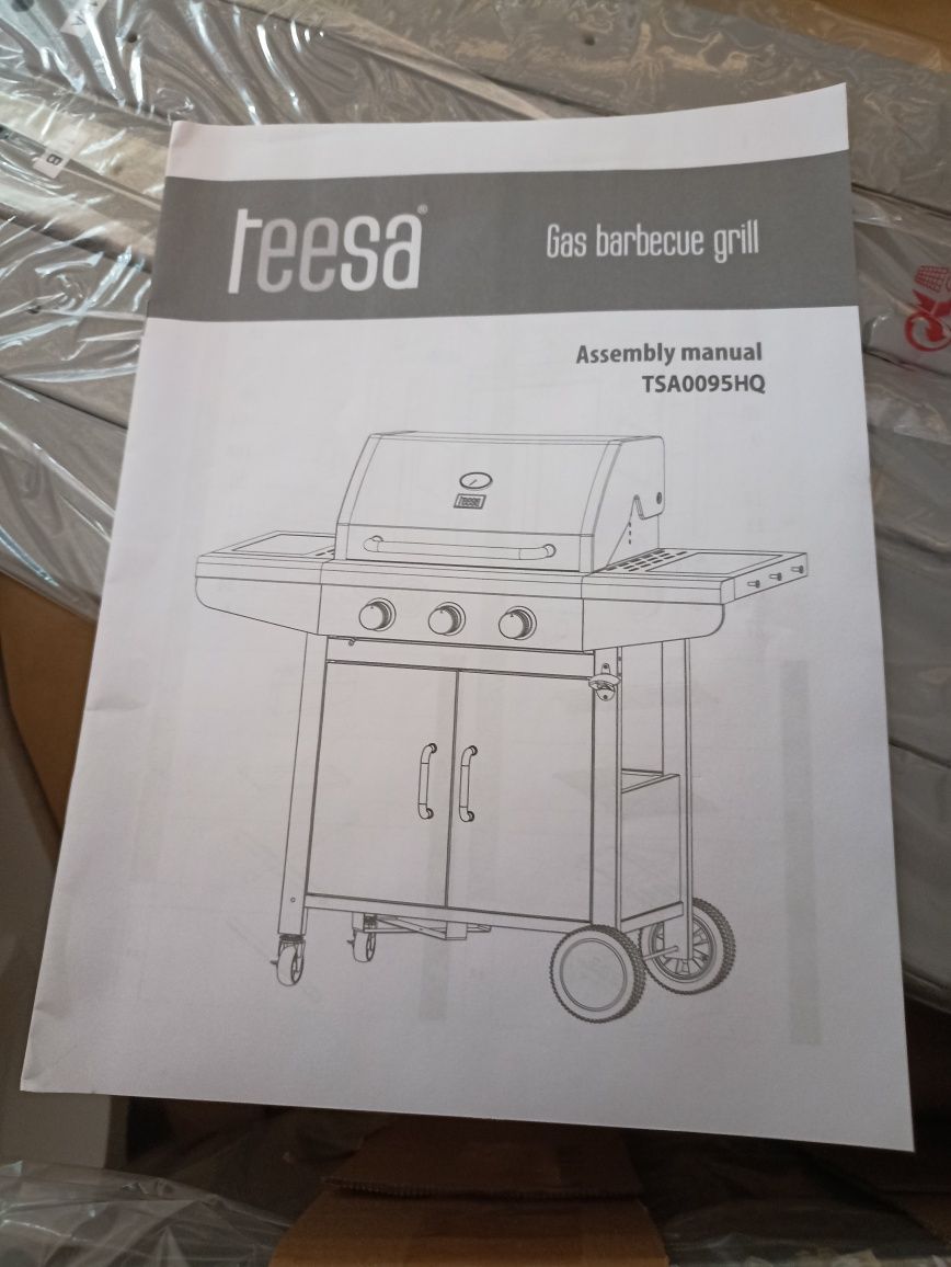 Grill gazowy Teesa BBQ 3001 Master