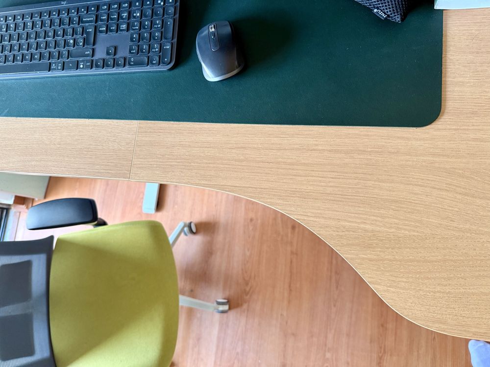 Secretária Elétrica Altura Regulável SANODESK QS1 160x75cm