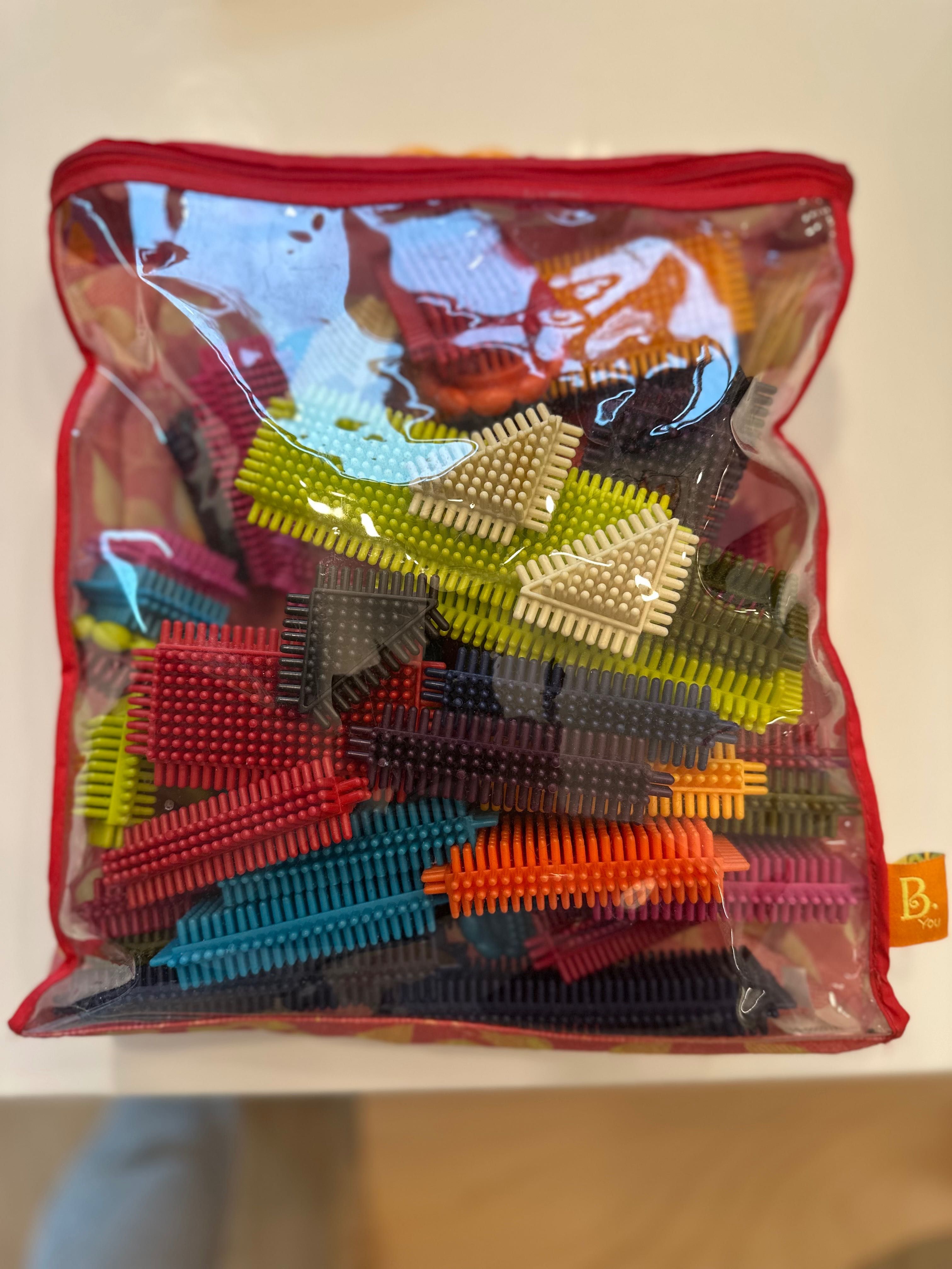 B.Toys - Klocki jeżyki w torbie