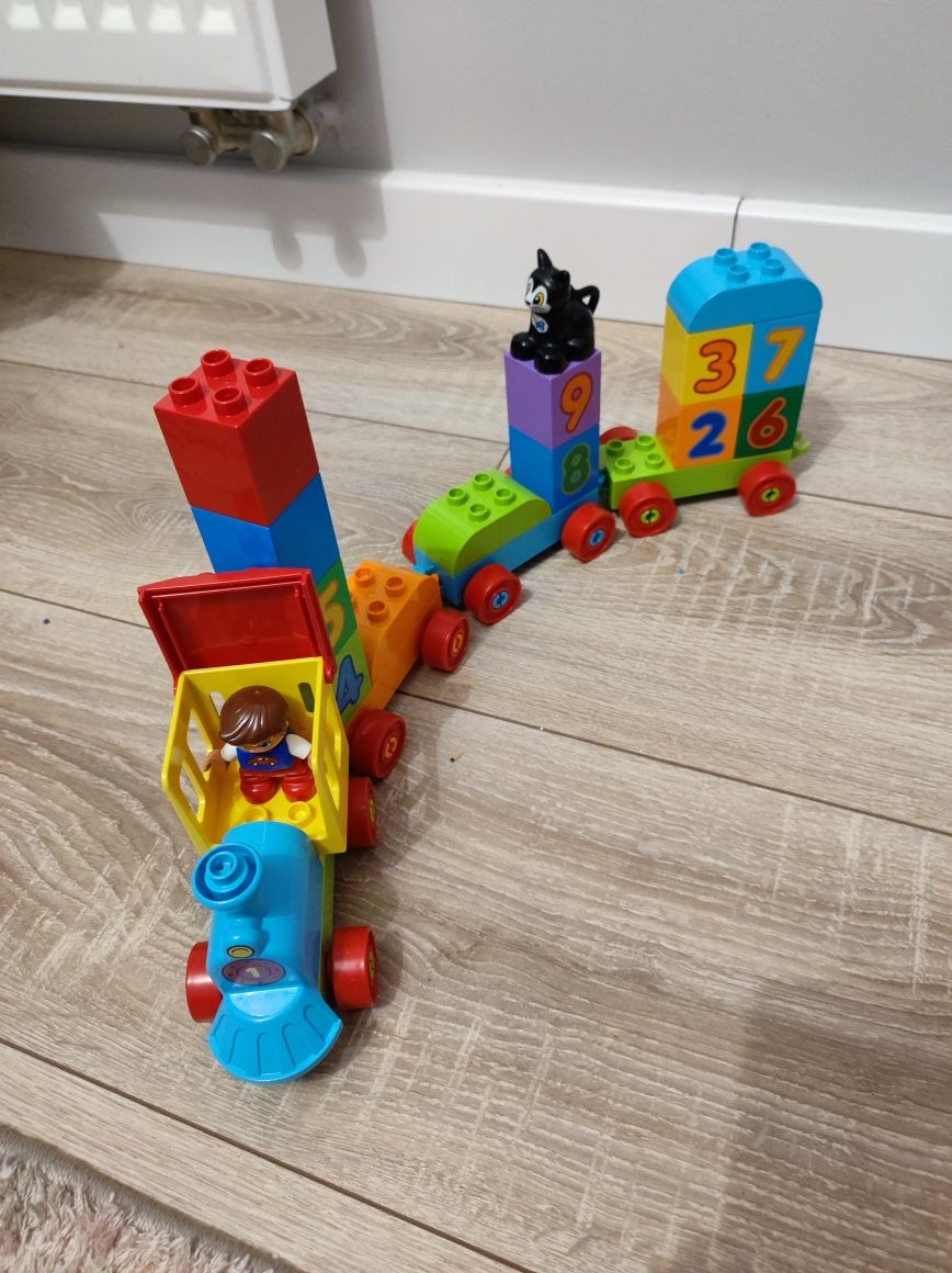 LEGO Duplo pociąg z cyferkami