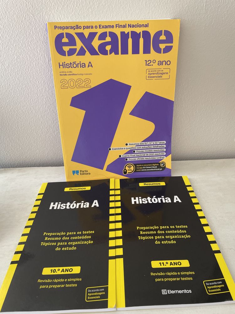 Preparação Exame História A - 10º , 11º e 12º