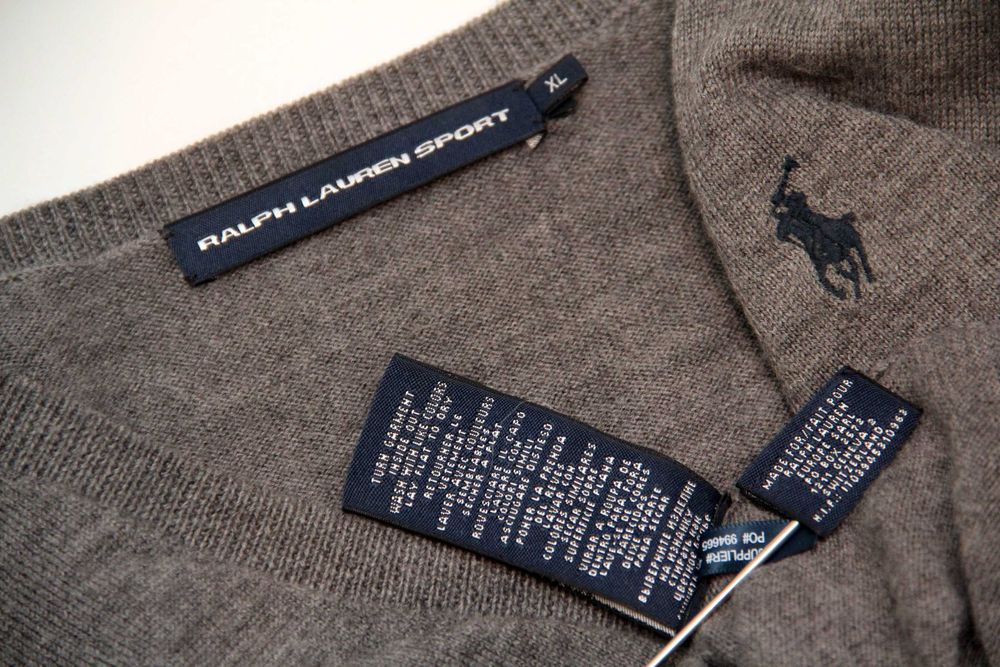 Polo Ralph Lauren рр XL кардиган из шерсти мериноса