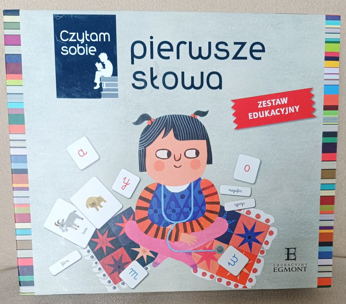 Pierwsze Słowa Czytam Sobie Zestaw Edukacyjny Egmont