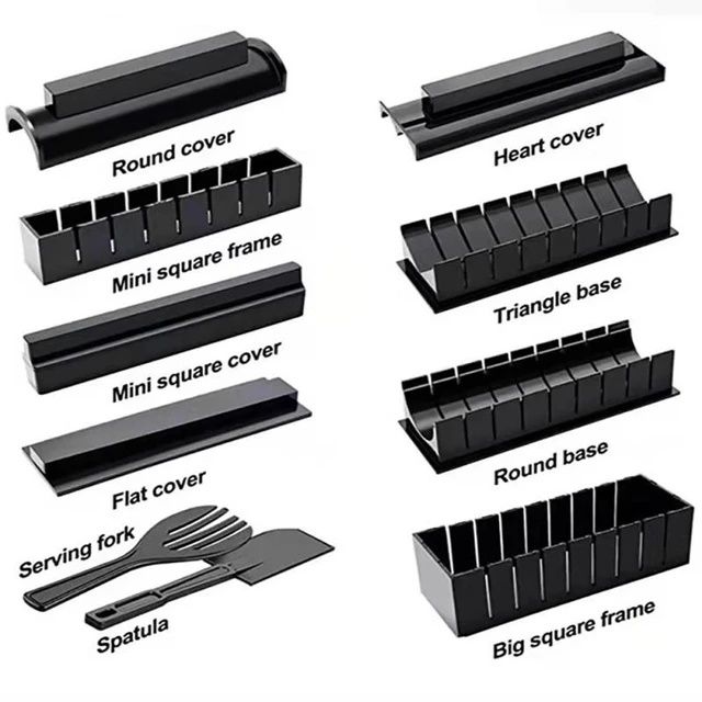 Kit moldes para sushi