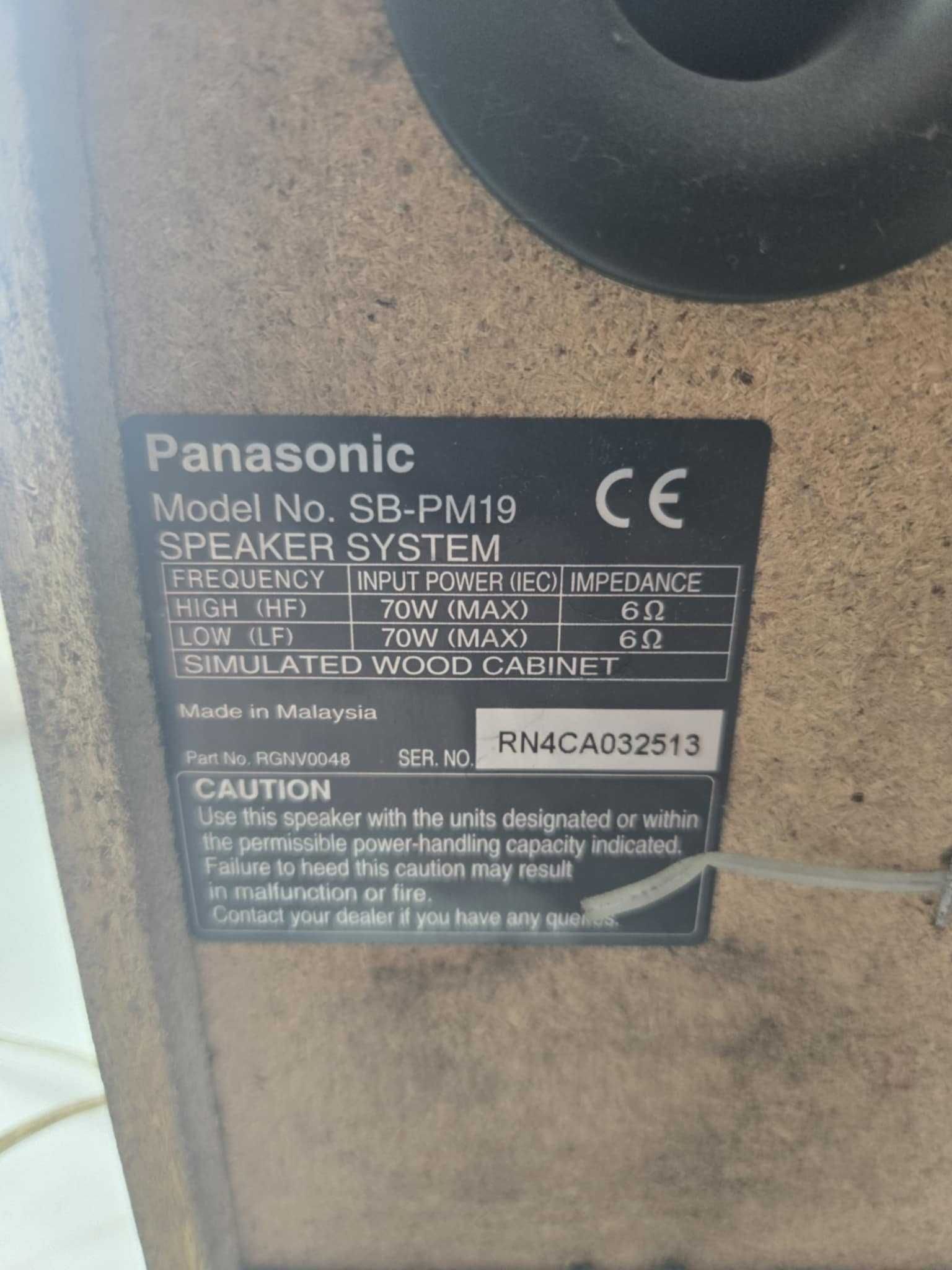 Micro Wieża Panasonic sa pm 19 - okazja !!!