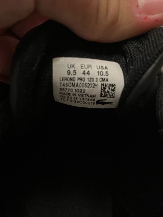 Vendo tenis lacoste originais