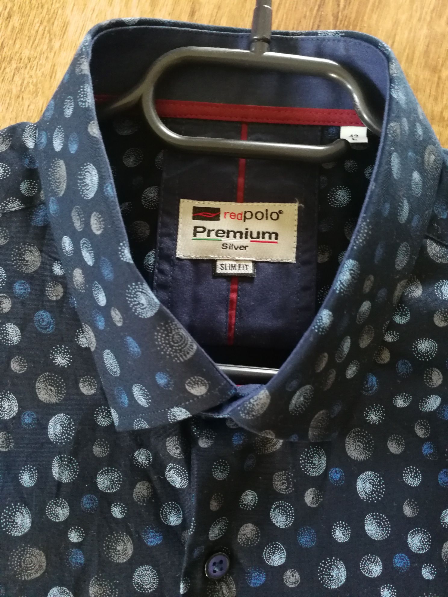 Koszula męska młodzieżowa Nowa 42/40 L/M SLIMfit
