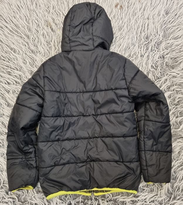 Kurtka 140 cieplejsza przejściówka dwustronna dla chłopca