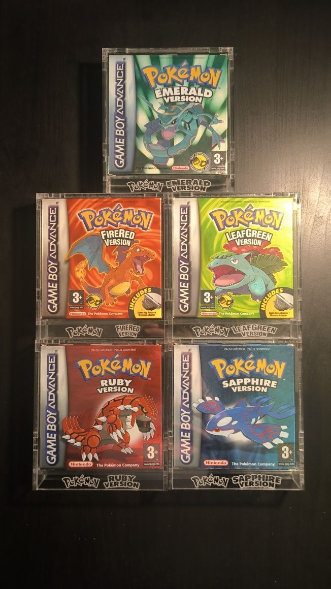 Jogos Pokémon GBA