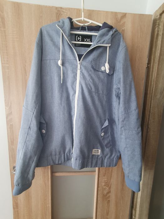 Kurtka wiatrówka Croop z kapturem.,  r. 2-3XL