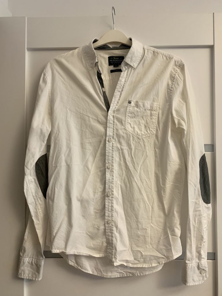 Koszula Reserved biała S 36 slim fit