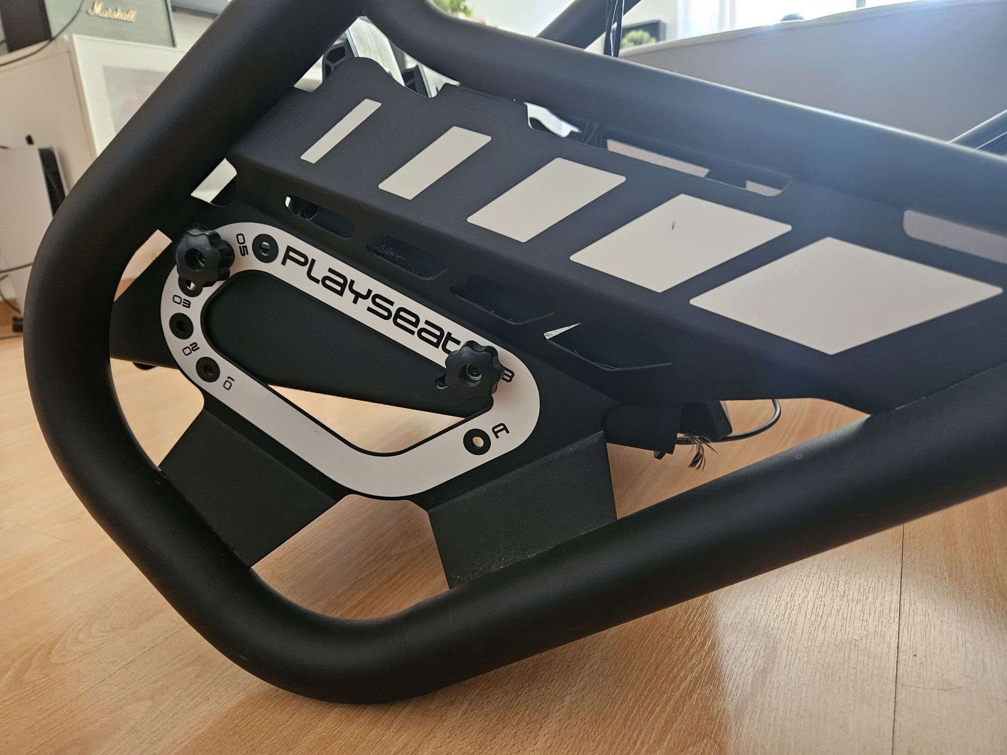 Simulador Playseat + Volante e pedais Thrustmaster