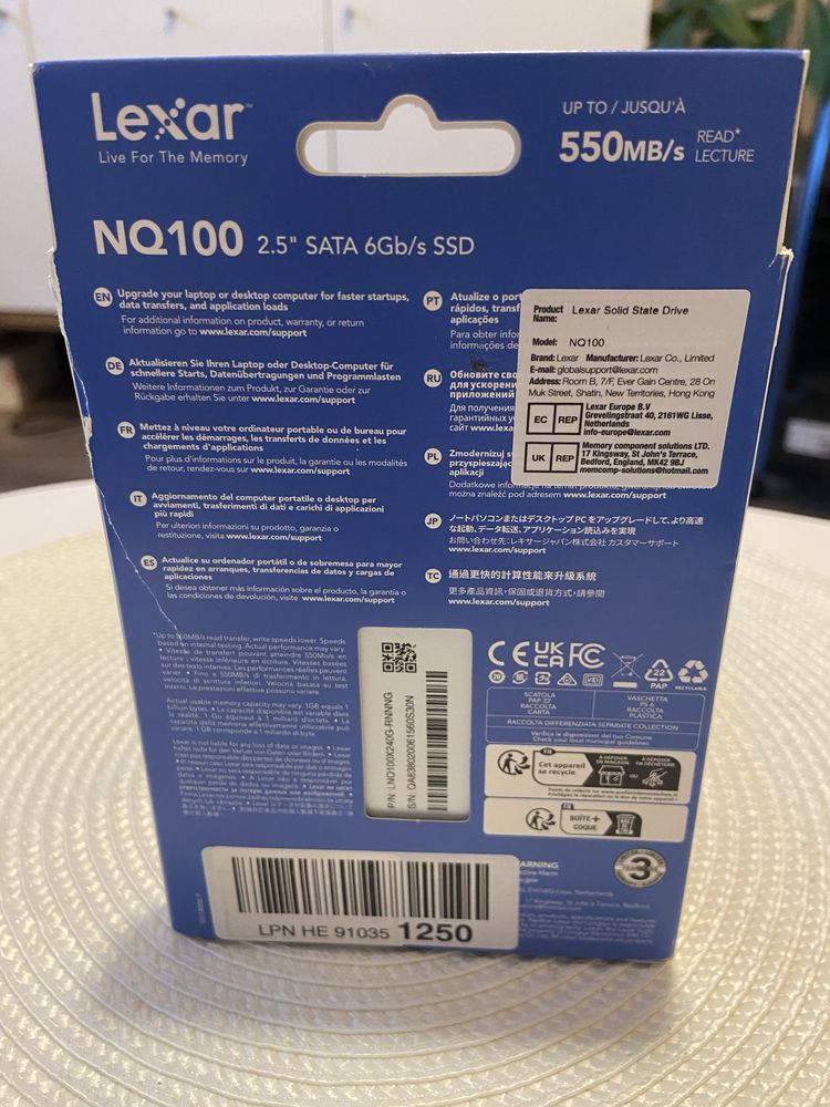 Dysk Lexar NQ100 240Gb