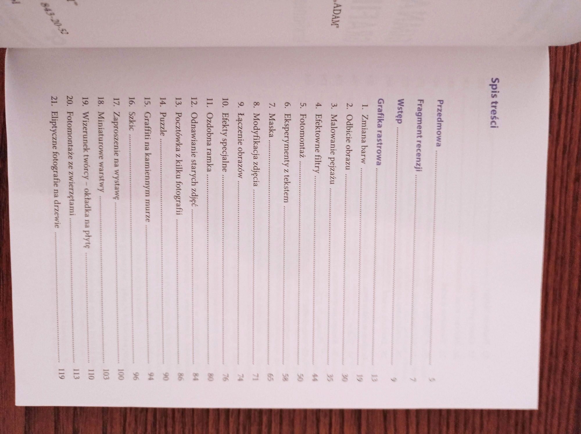 Książka "Gimnazjalista Grafikiem Komputerowym" Kurs Grafiki Gimp