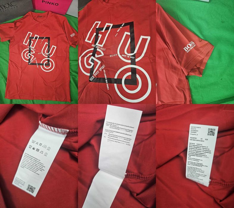 Koszulka męska Hugo Boss t-shirt koszulki Armani