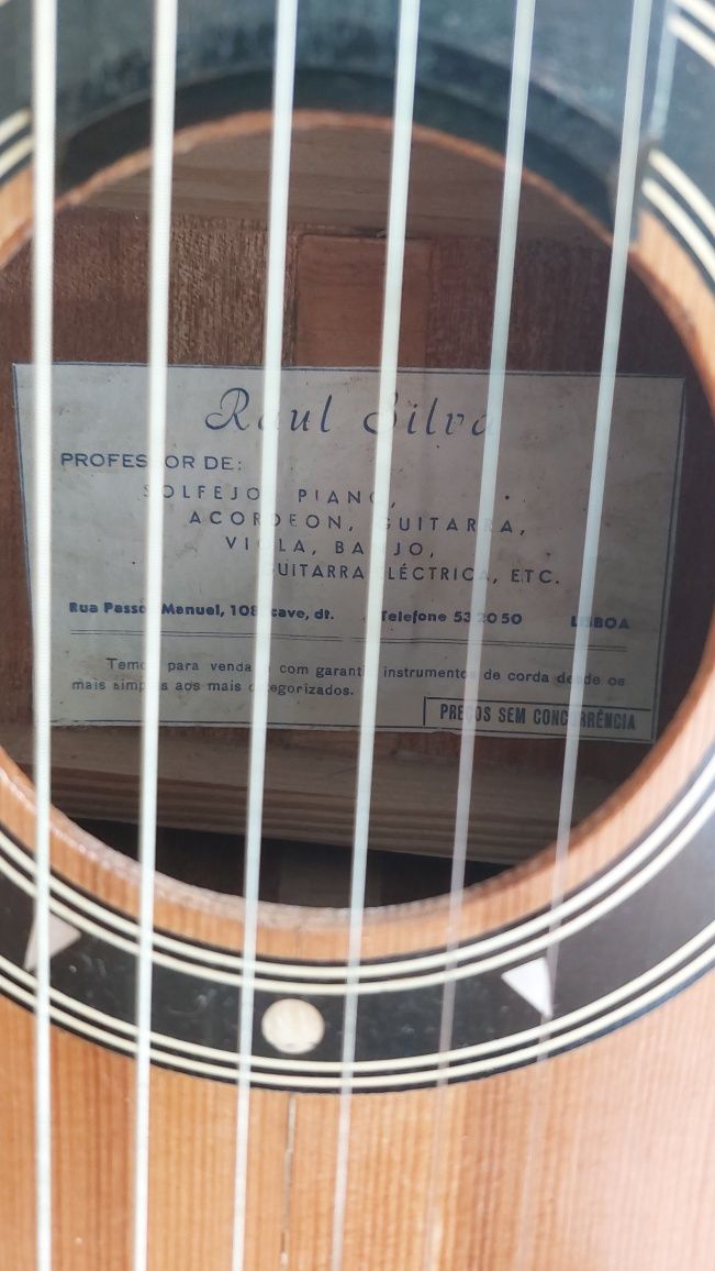 Viola de fado Raul Silva