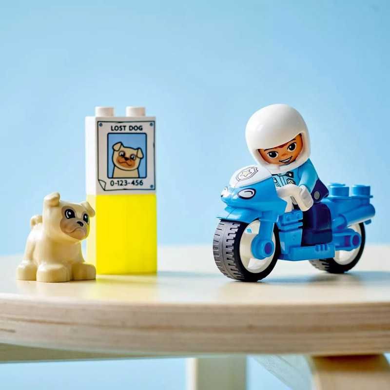Конструктор LEGO Duplo Поліцейський мотоцикл