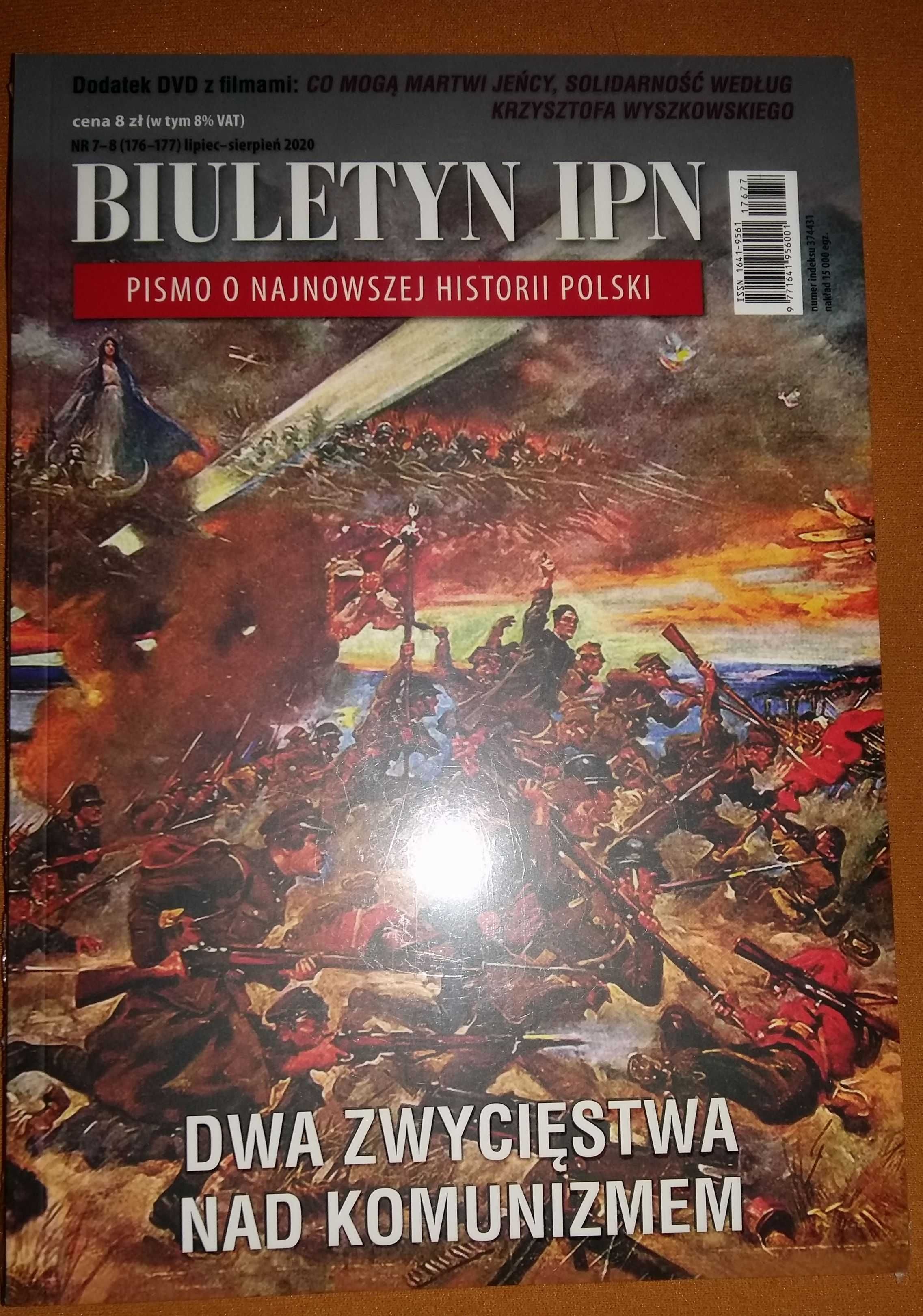 Biuletyn IPN Pismo o najnowszej historii Polski  7-8/2020 z DVD.