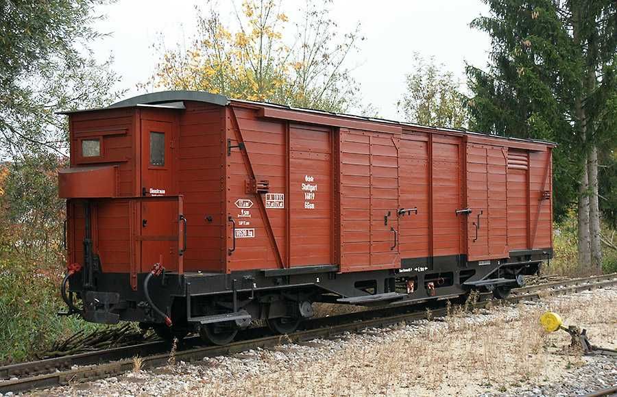 Wagon towarowy kolei wąskotorowej LGB 4063