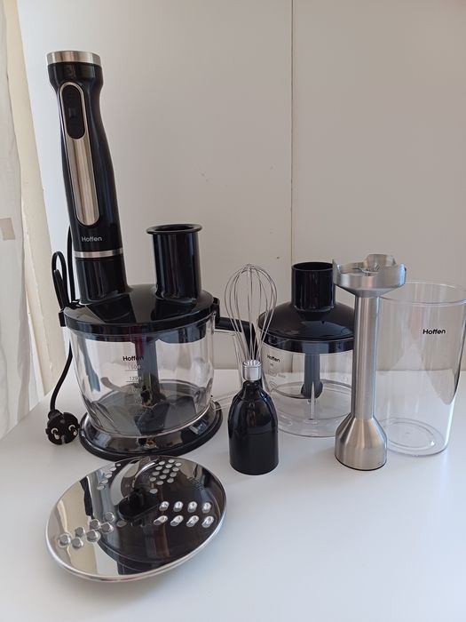 Blender ręczny, OKAZJA,  z malakserem 5w1- NOWY,  1000 W, Hoffen
