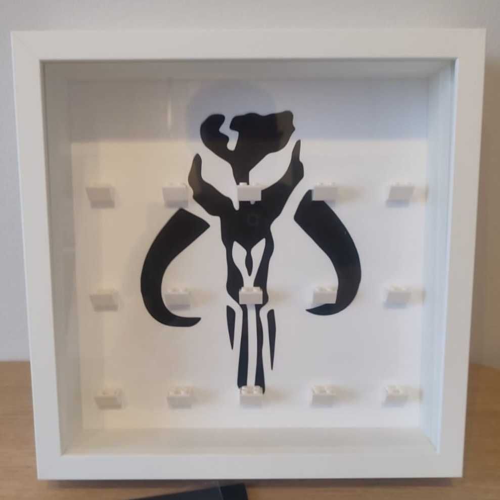 Ramka-gablota IKEA 25 cm x 25 cm na minifigurki LEGO Star Wars