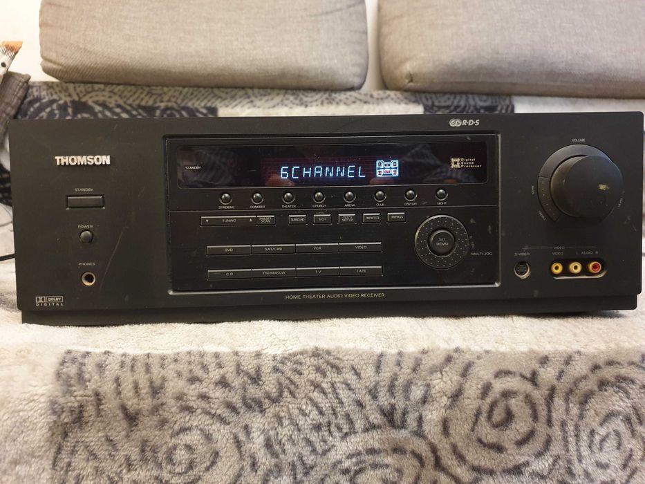 Amplituner Thomson DPL-500 ZESTAW KINA DOMOWEGO DOLBY 5.1